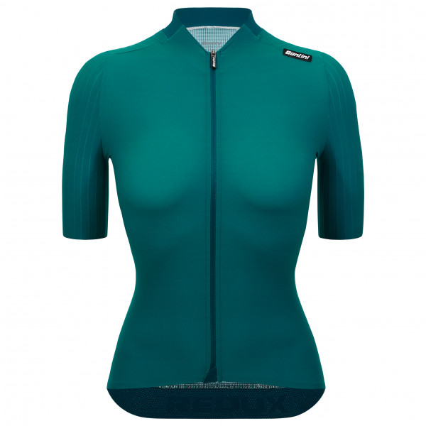 Santini - Women's Redux Speed Jersey - Velotrikot Gr L blau/türkis von Santini