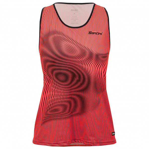 Santini - Women's Vortex Top - Velo Singlet Gr L;M blau von Santini