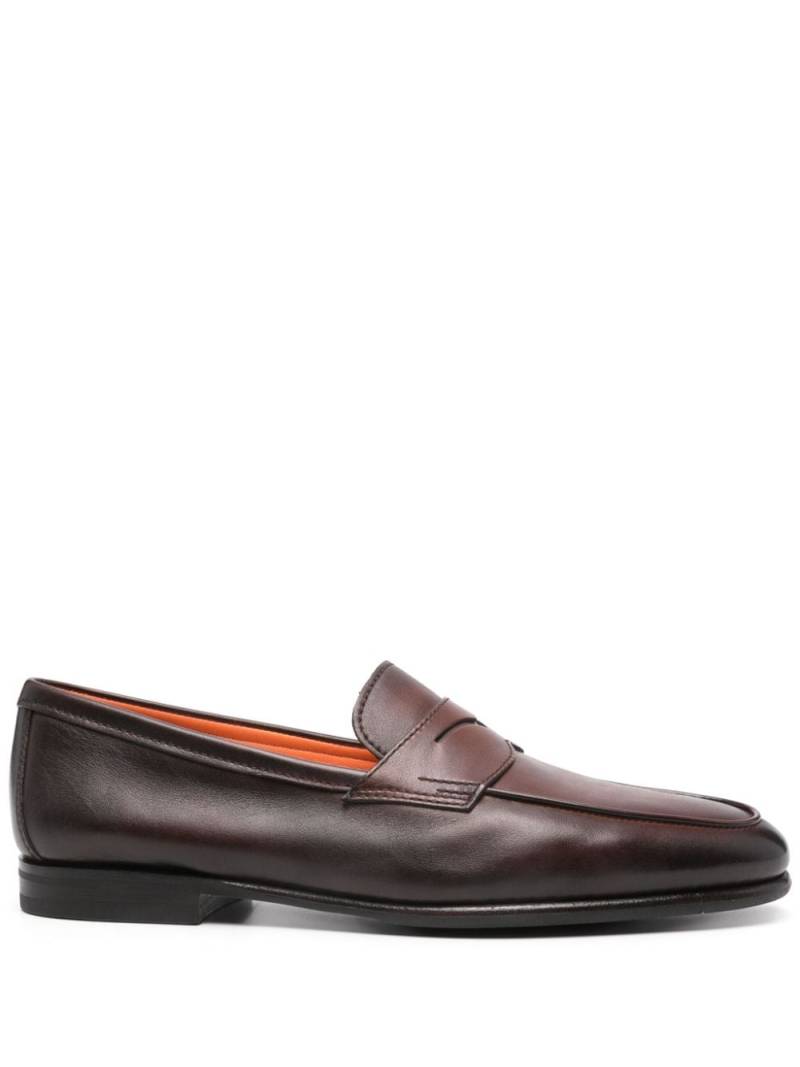 Santoni Carlos loafers - Brown von Santoni