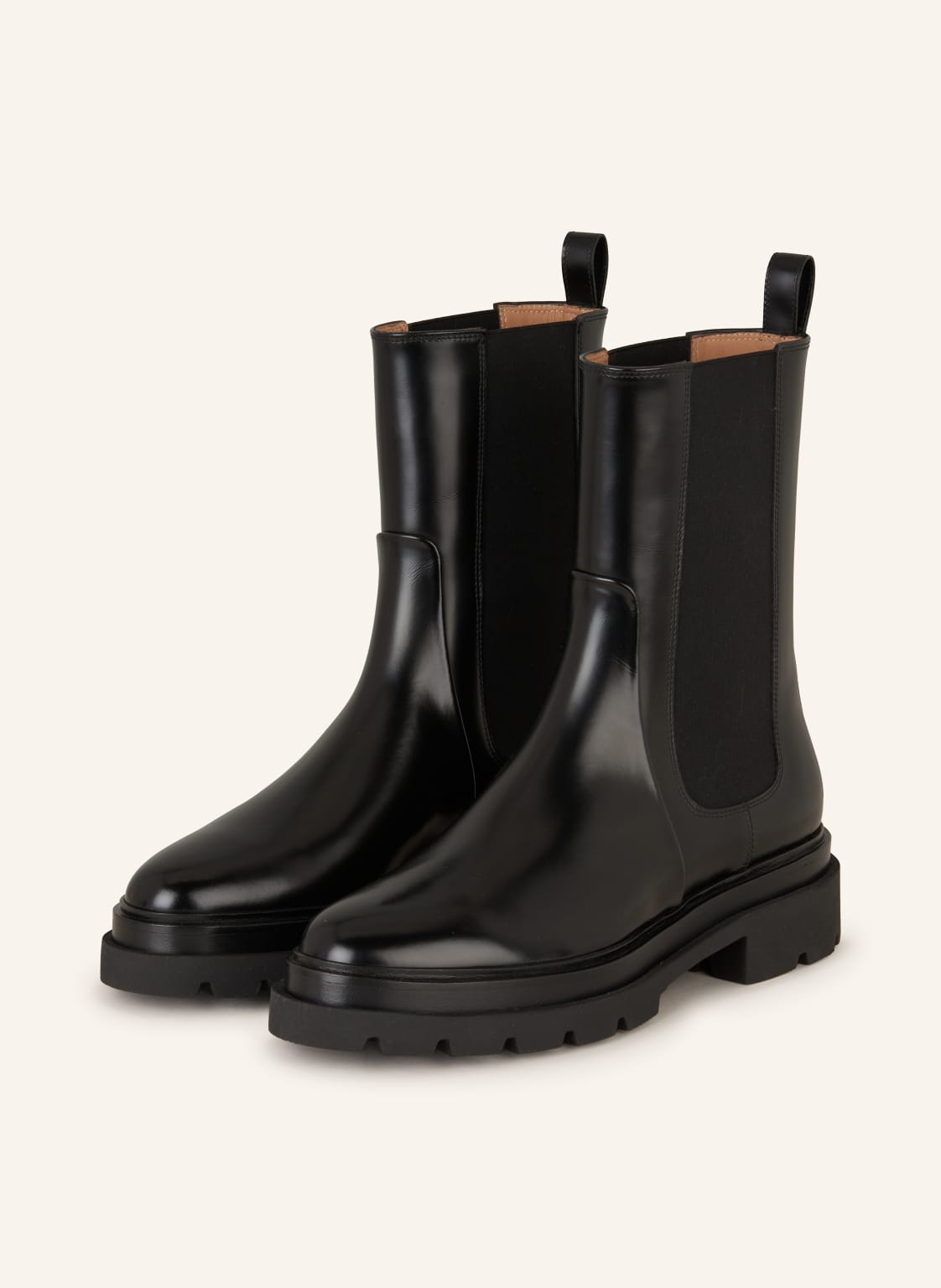 Santoni Chelsea-Boots Forester schwarz von Santoni