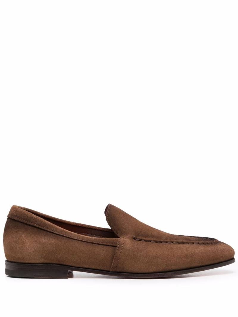 Santoni Daisy suede loafers - Brown von Santoni