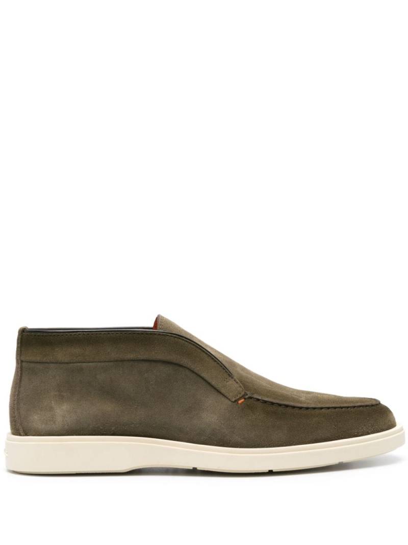 Santoni Desert suede boots - Green von Santoni