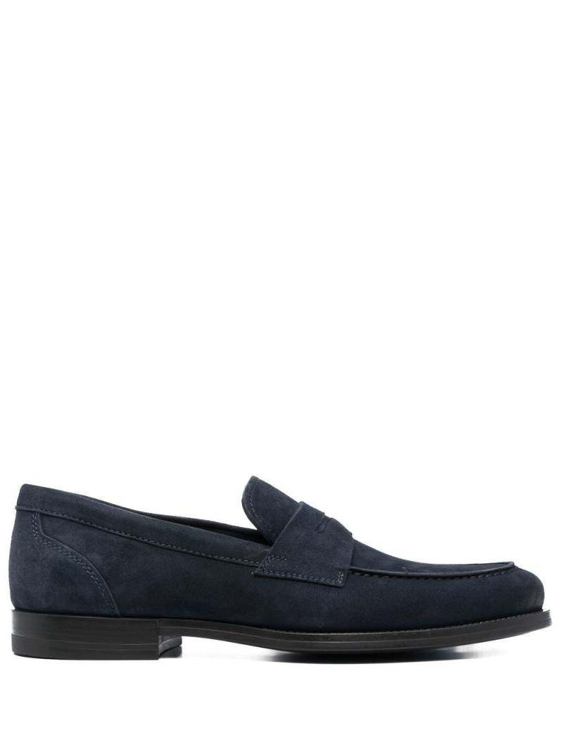 Santoni Diplomat slip-on loafers - Blue von Santoni