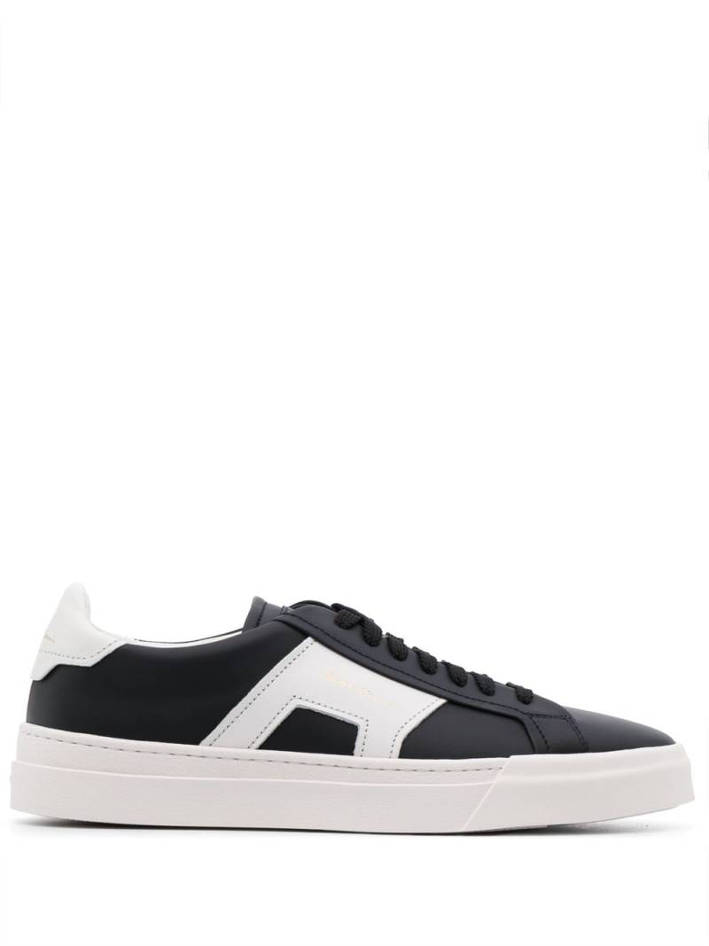 Santoni Double Buckle low-top sneakers - Black von Santoni