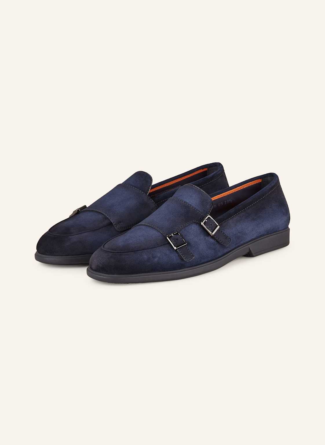 Santoni Double-Monks blau von Santoni