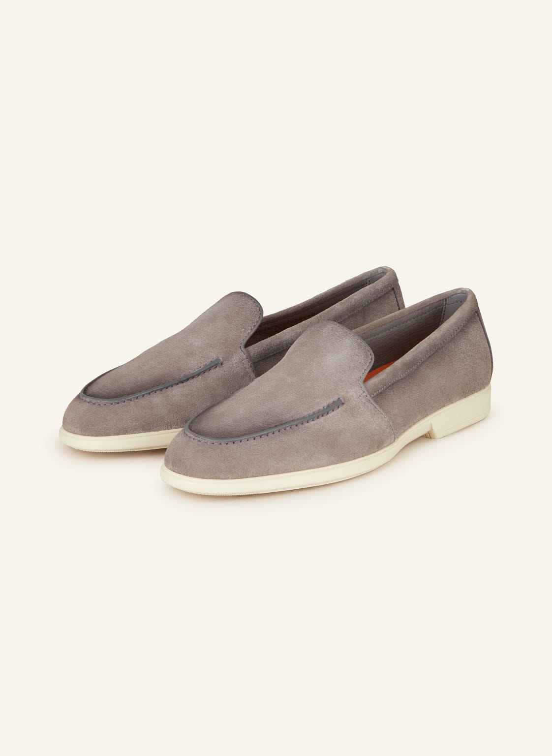 Santoni Loafer grau von Santoni