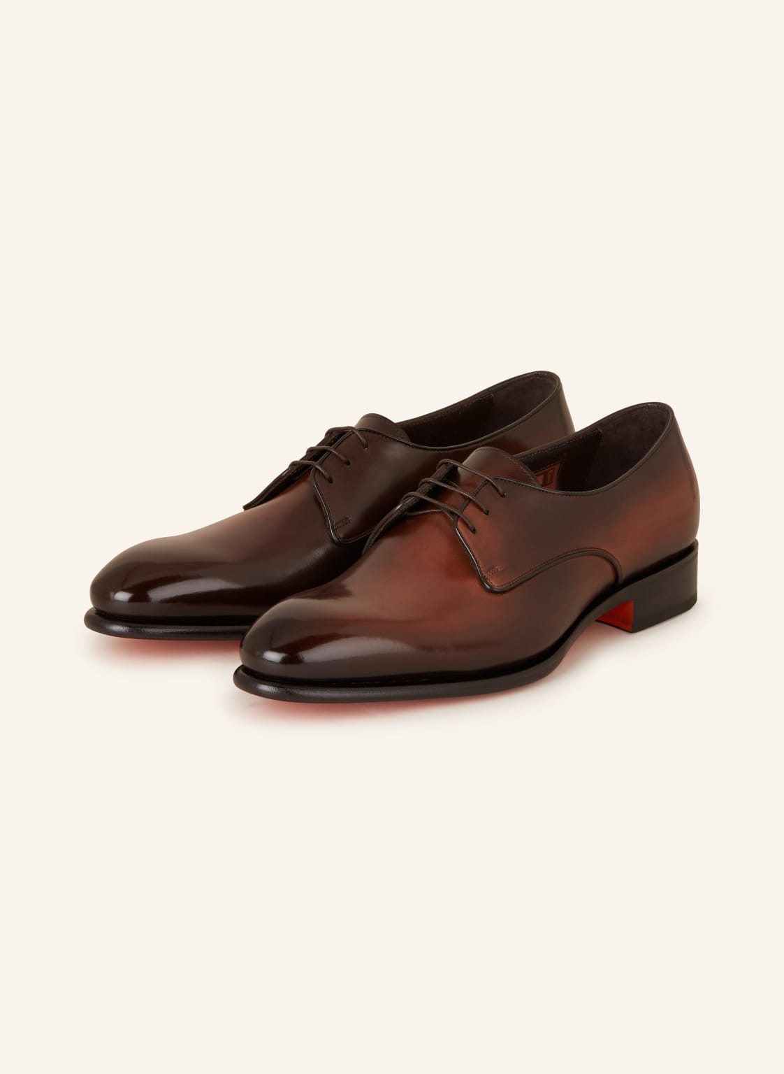 Santoni Schnürer Carter braun Santoni Schnürer Carter braun von Santoni