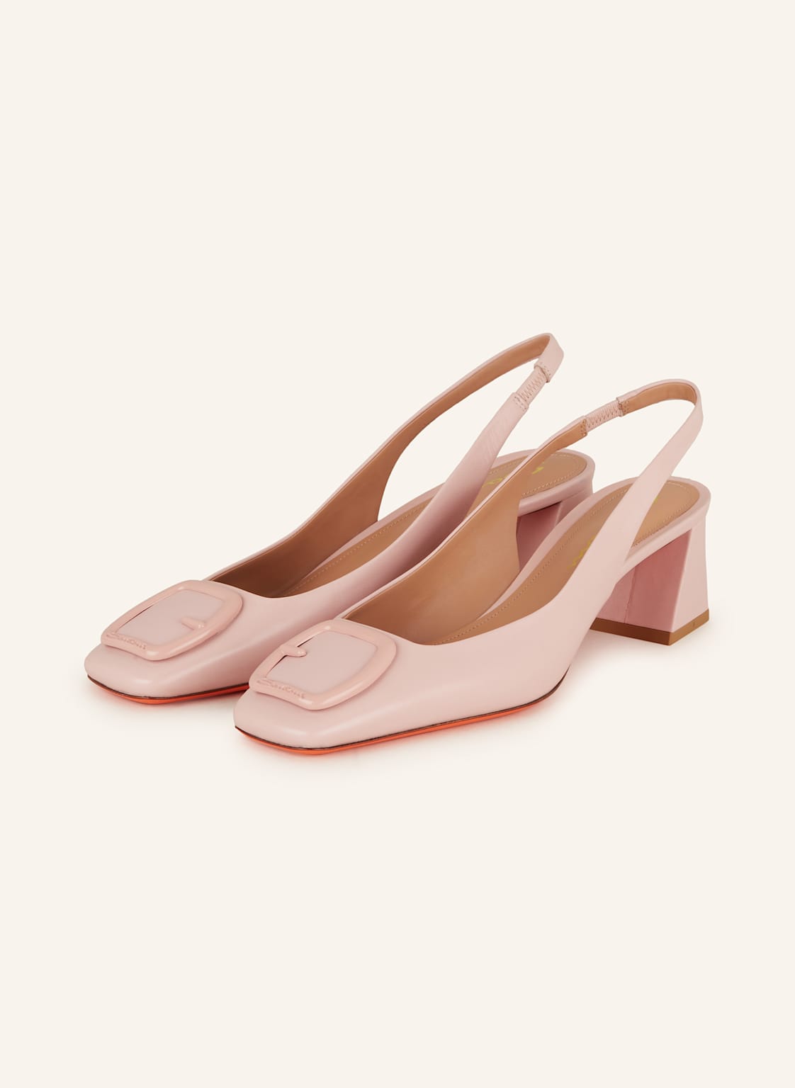 Santoni Slingpumps Lemon rosa von Santoni