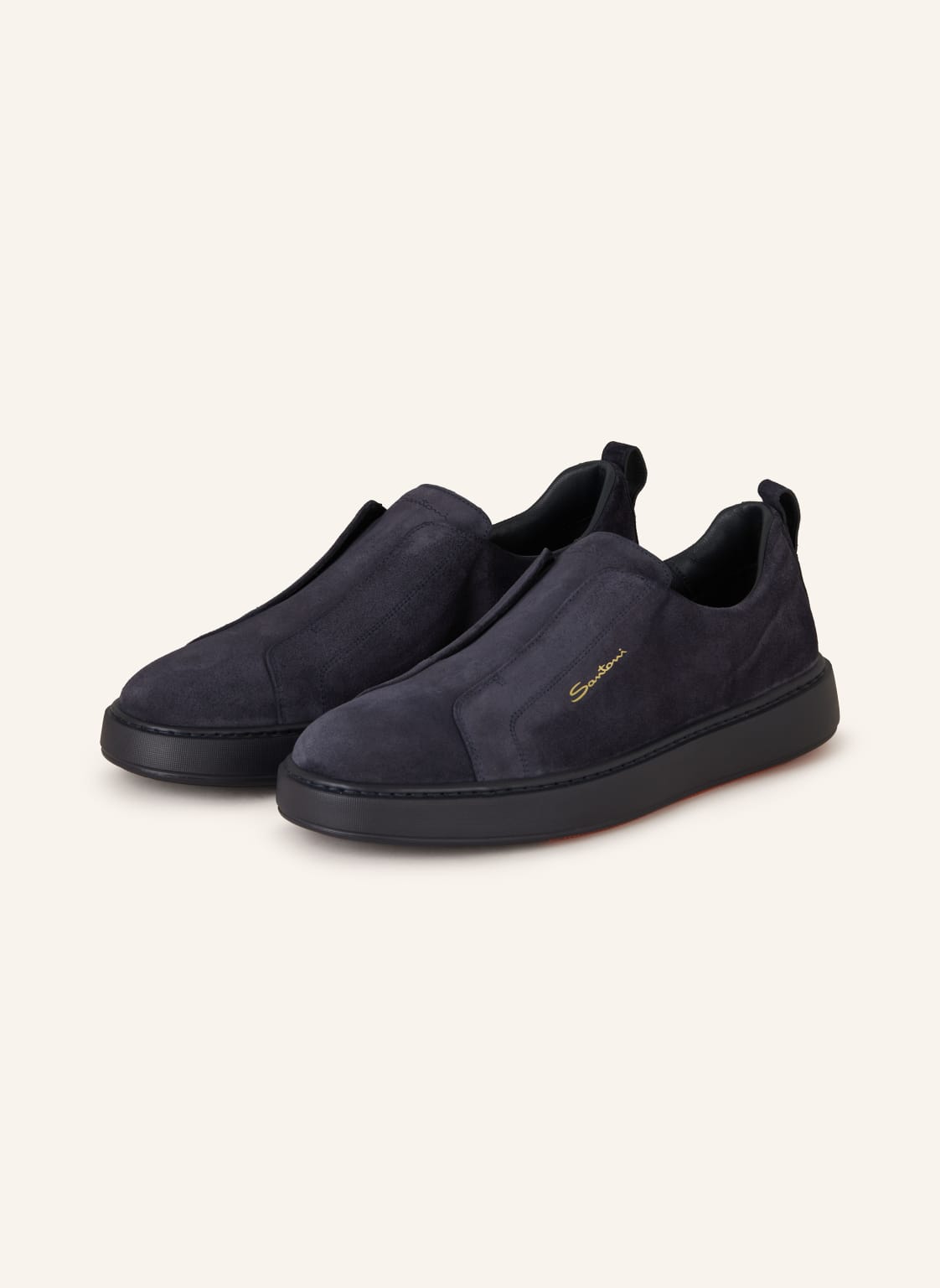 Santoni Slip-On-Sneaker Victory blau Santoni Slip-On-Sneaker Victory blau von Santoni