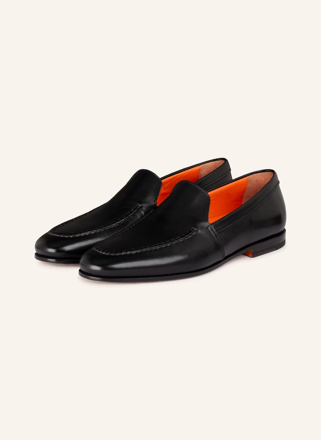 Santoni Slipper Daisy schwarz Santoni Slipper Daisy schwarz von Santoni