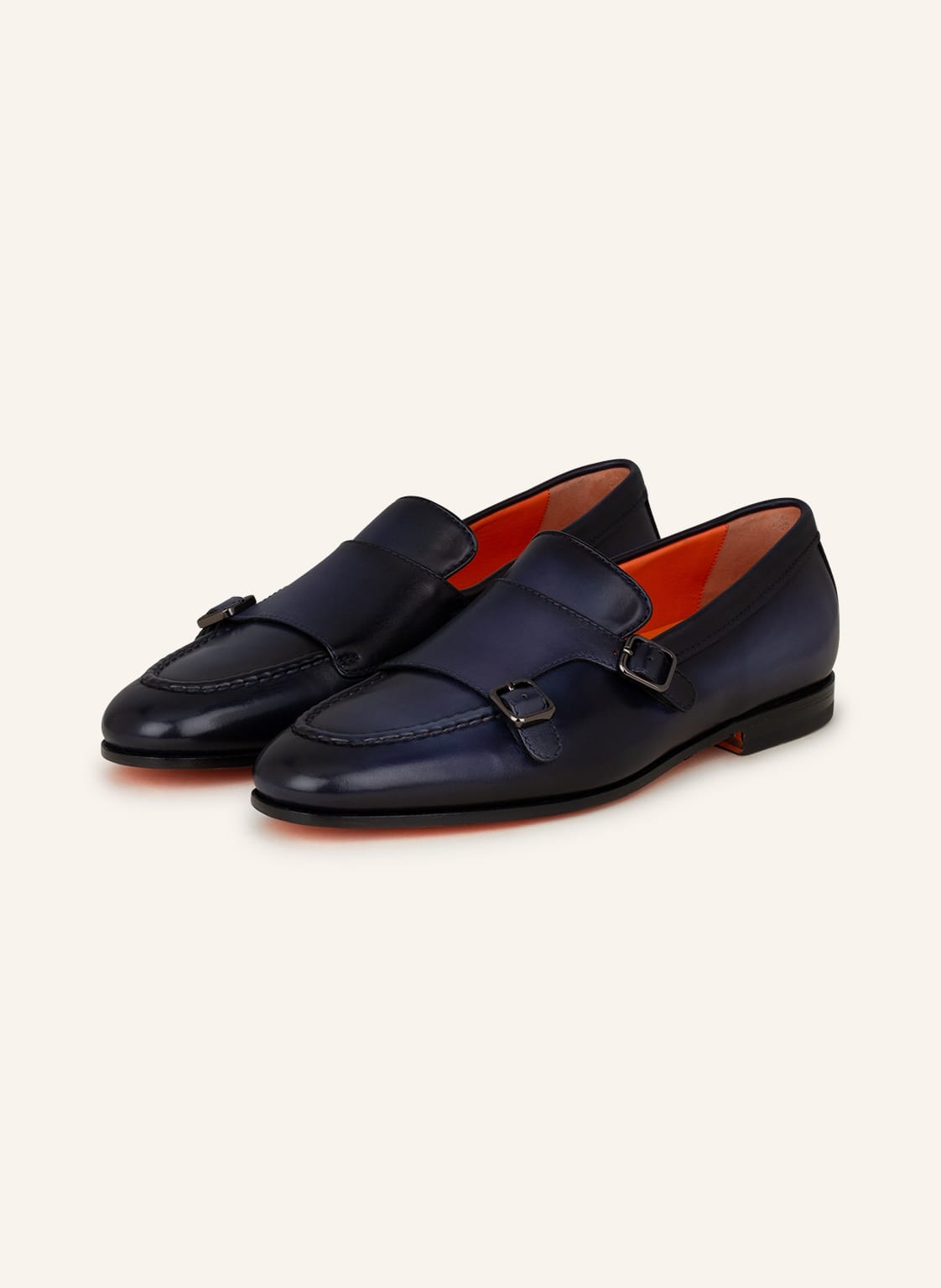 Santoni Slipper blau von Santoni