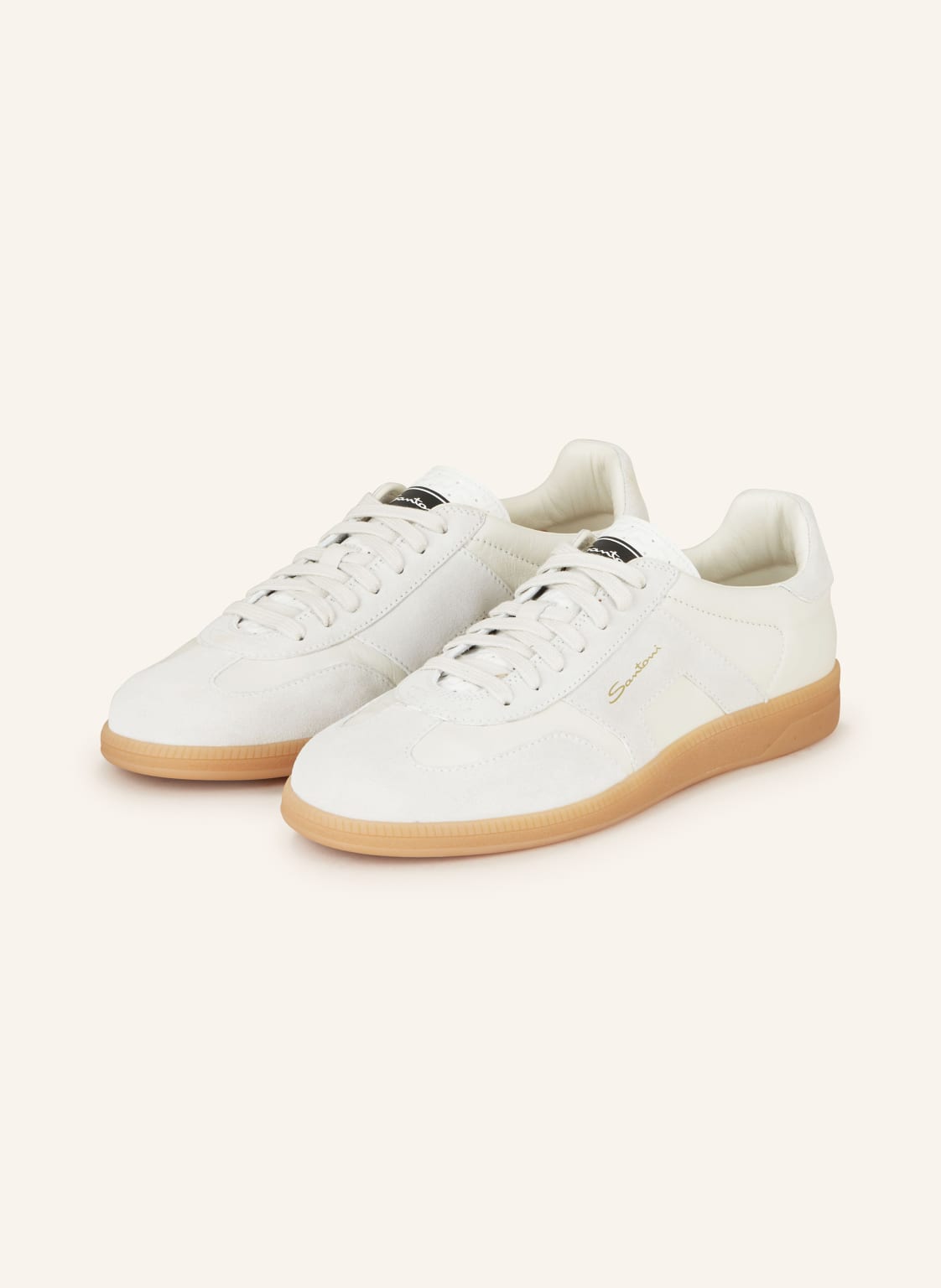 Santoni Sneaker Olympic 1 weiss Santoni Sneaker Olympic 1 weiss von Santoni
