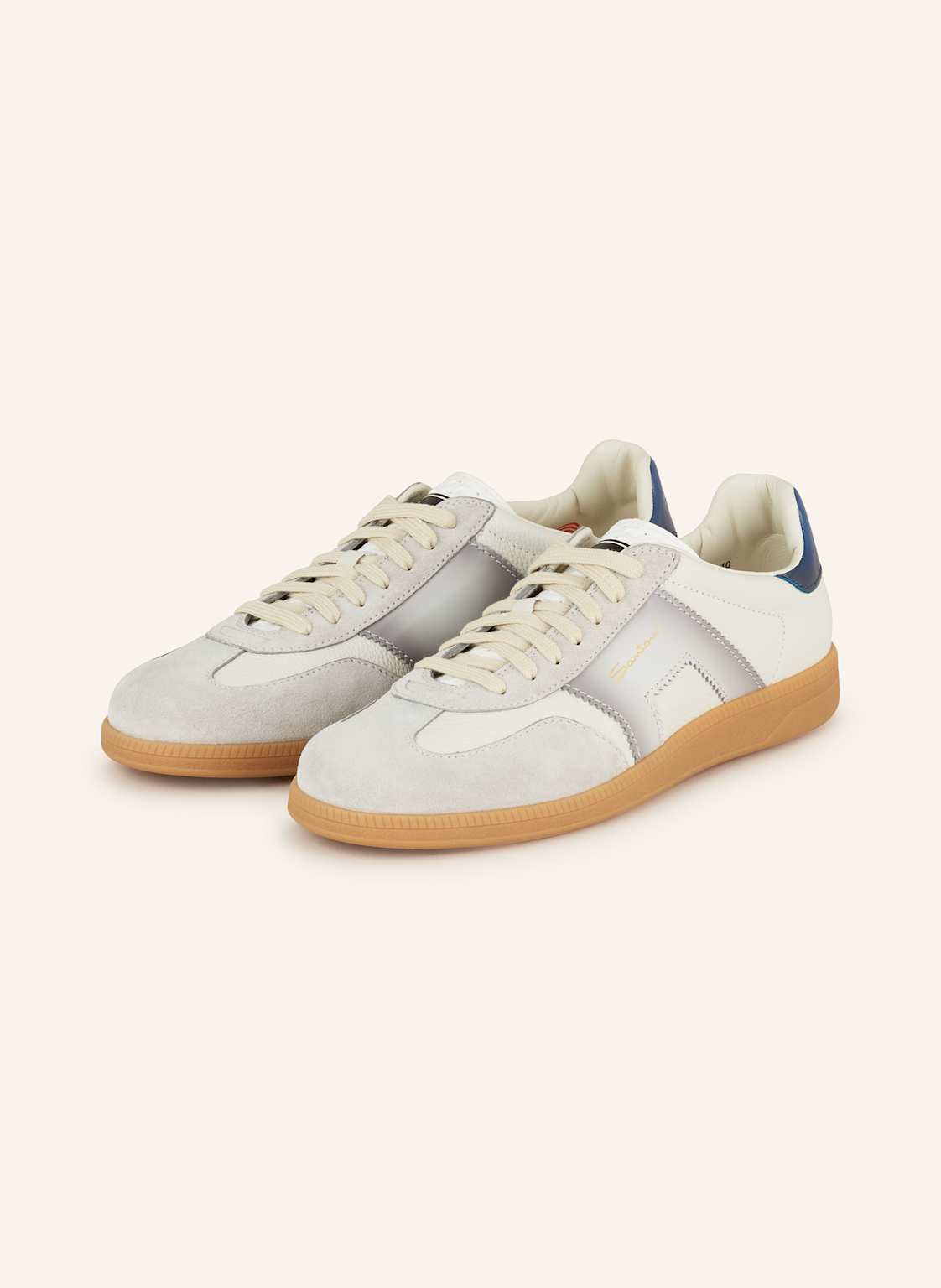 Santoni Sneaker Olympic weiss von Santoni