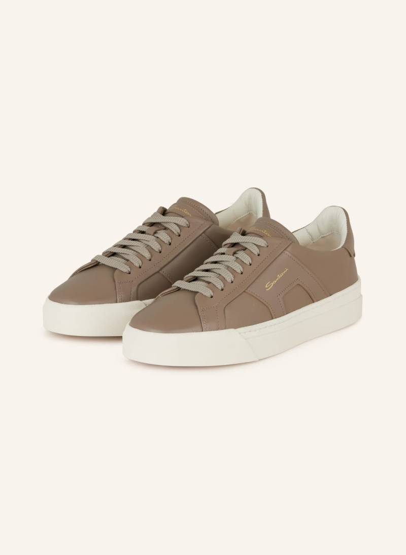 Santoni Sneaker beige von Santoni