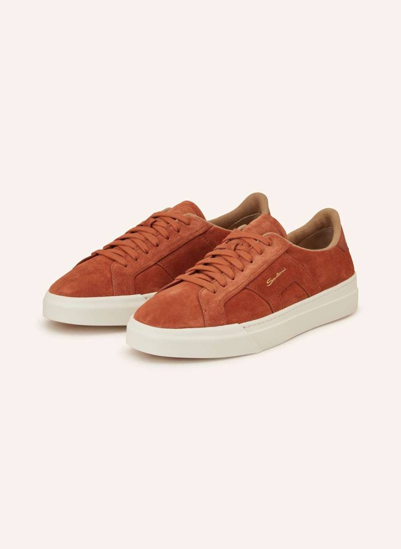 Santoni Sneaker orange von Santoni