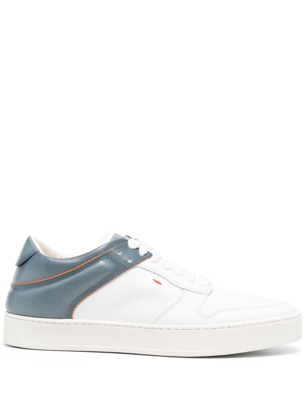 Santoni colour-blocked low-top sneakers - White von Santoni