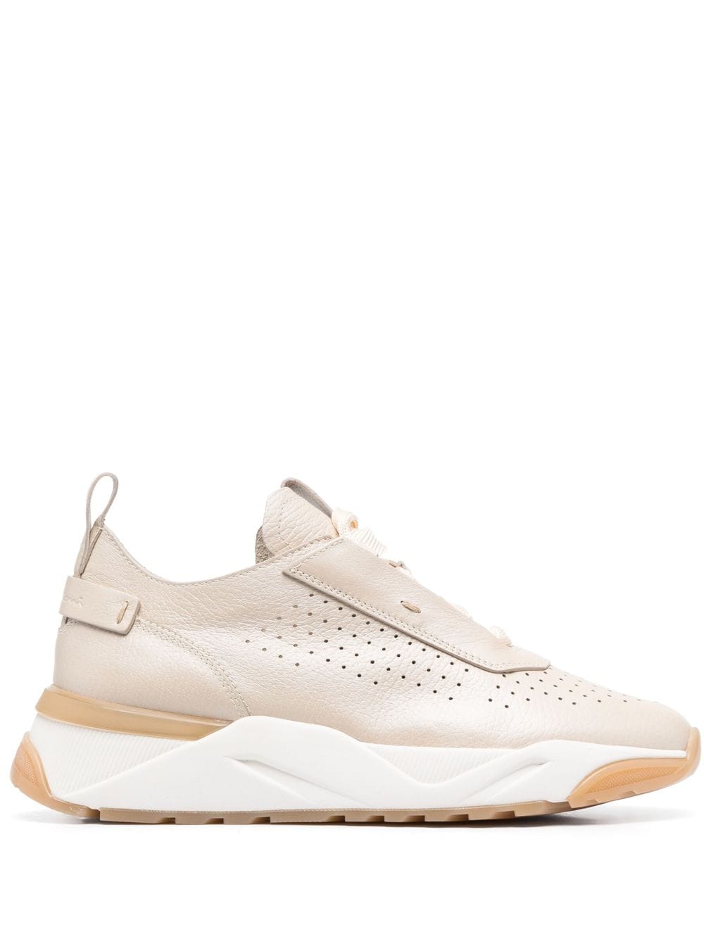 Santoni platform-sole sneakers - Neutrals von Santoni