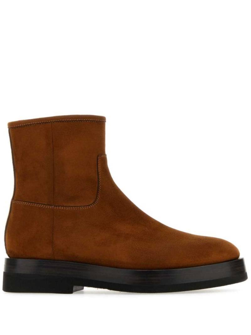 Santoni suede ankle boots - Brown von Santoni