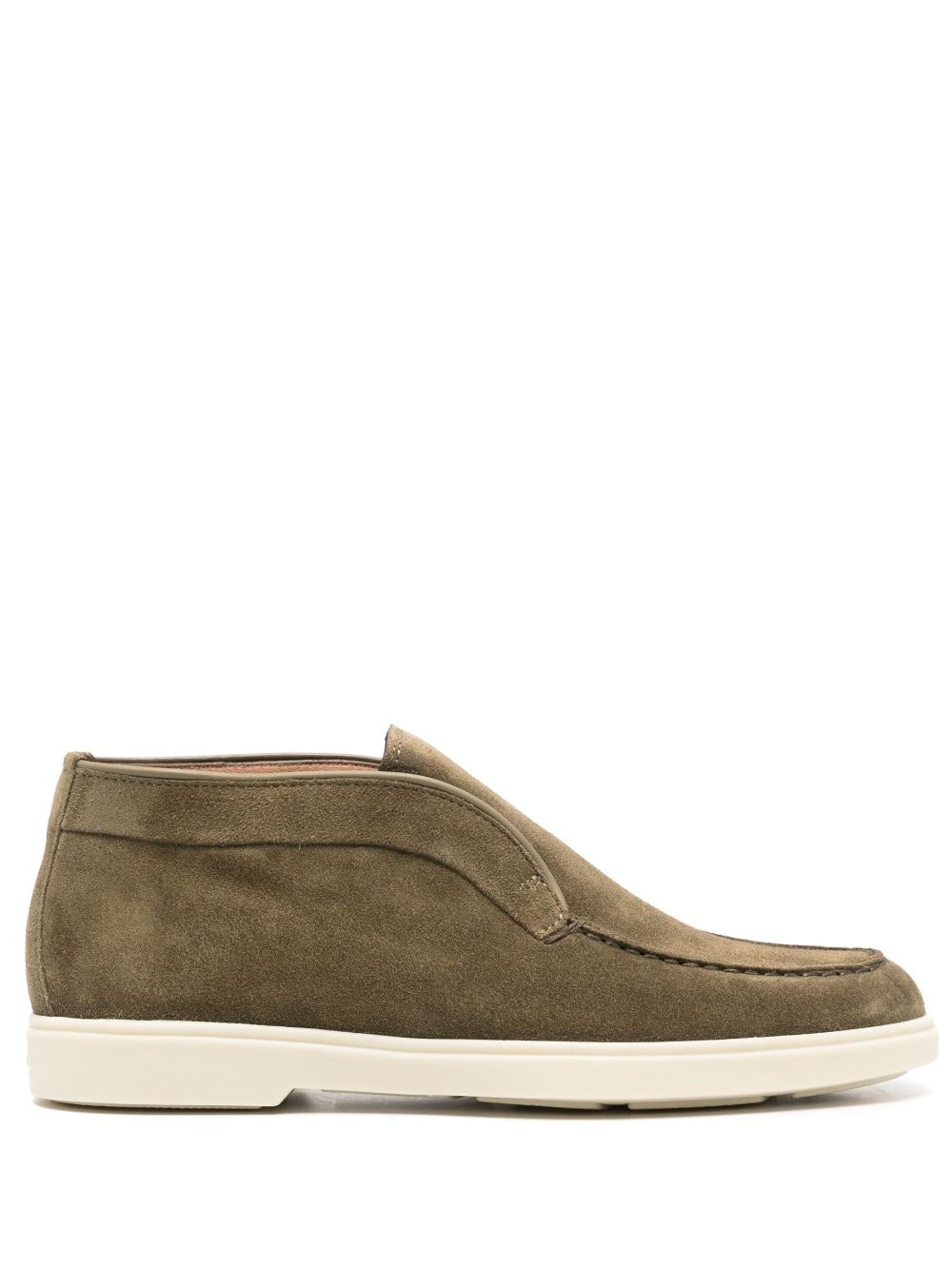 Santoni suede desert boots - Green von Santoni