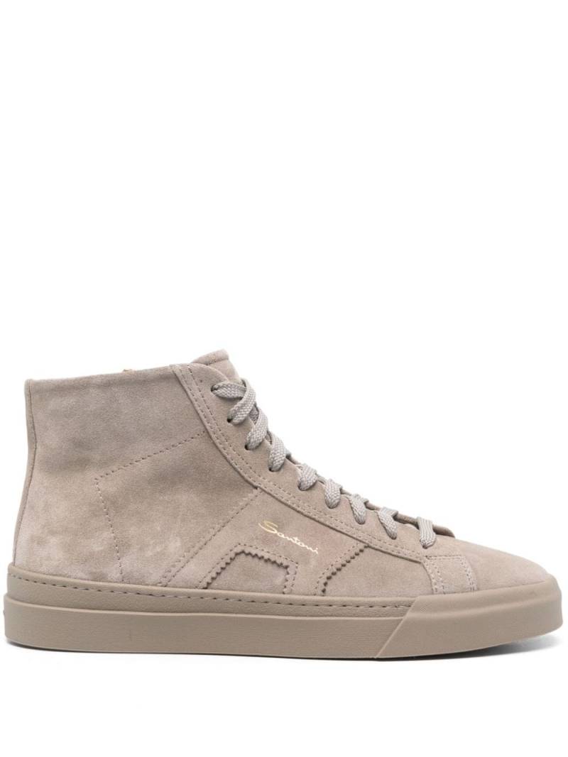 Santoni suede sneakers - Neutrals von Santoni