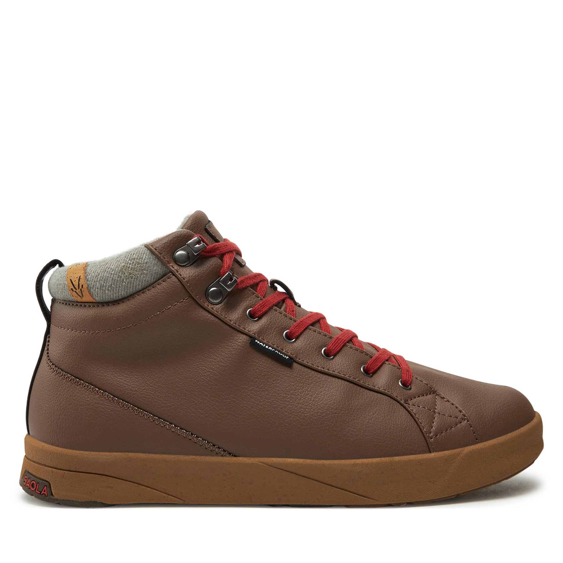 Sneakers Saola Bergen waterproof Warm SAO2118 Braun von Saola