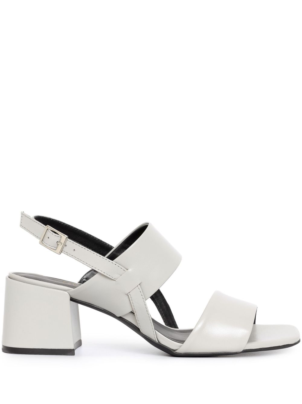 Sarah Chofakian 65mm Laura leather sandals - Silver von Sarah Chofakian