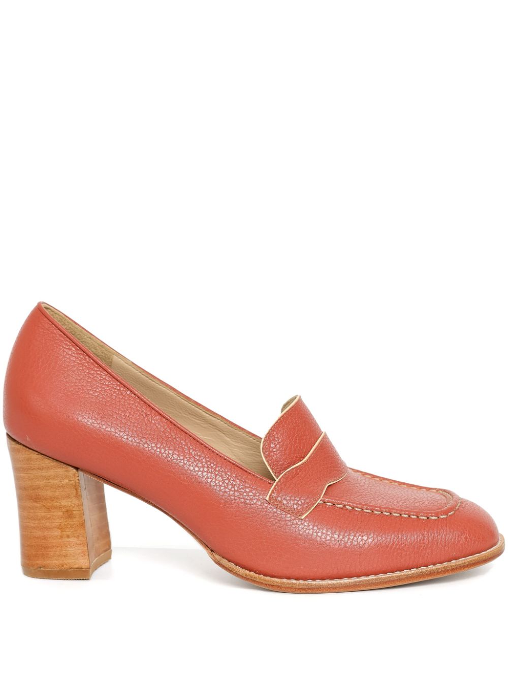 Sarah Chofakian 65mm leather pumps - Red von Sarah Chofakian