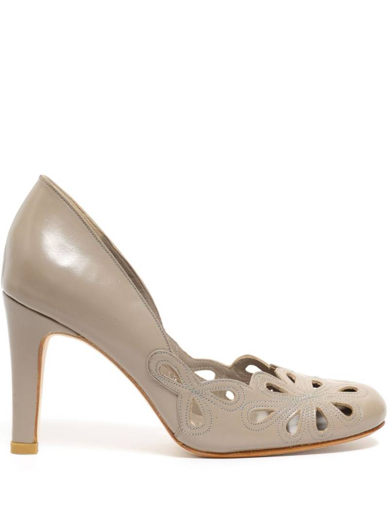 Sarah Chofakian 75mm Scarpin Belle Epoque pumps - Neutrals von Sarah Chofakian