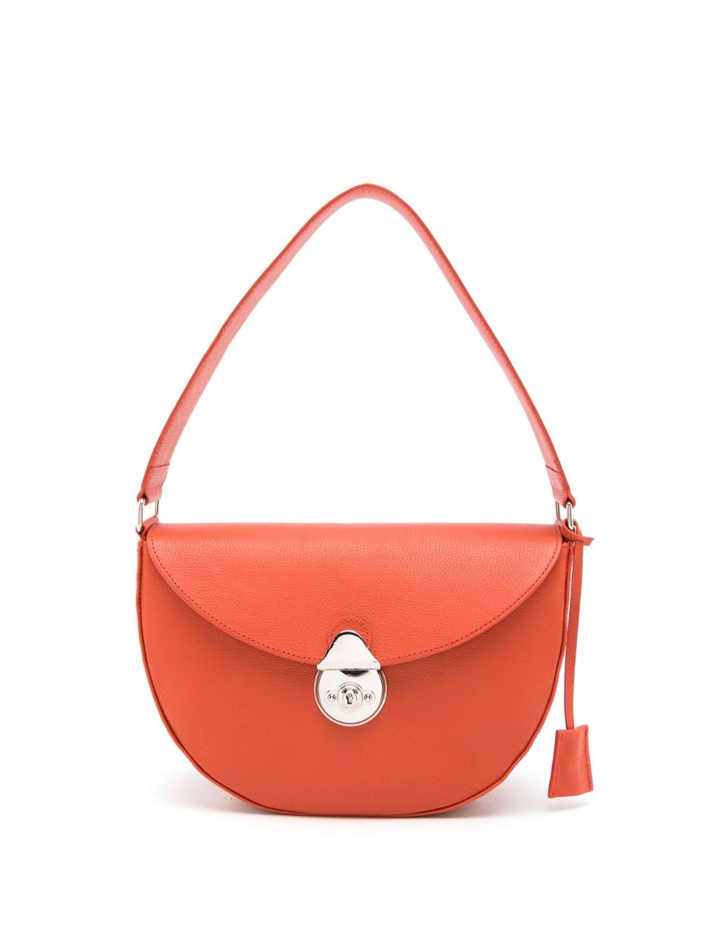 Sarah Chofakian Alexandrine logo-print shoulder bag - Orange von Sarah Chofakian