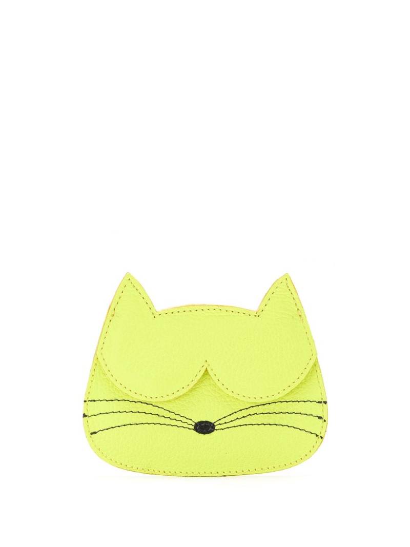 Sarah Chofakian Cat card-holder - Green von Sarah Chofakian