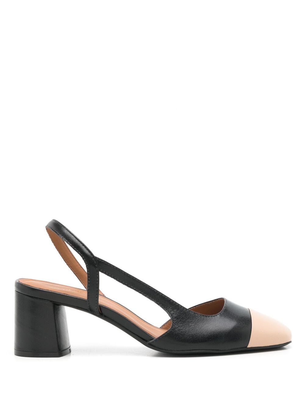 Sarah Chofakian Coucou Duo 45mm slingback pumps - Black von Sarah Chofakian