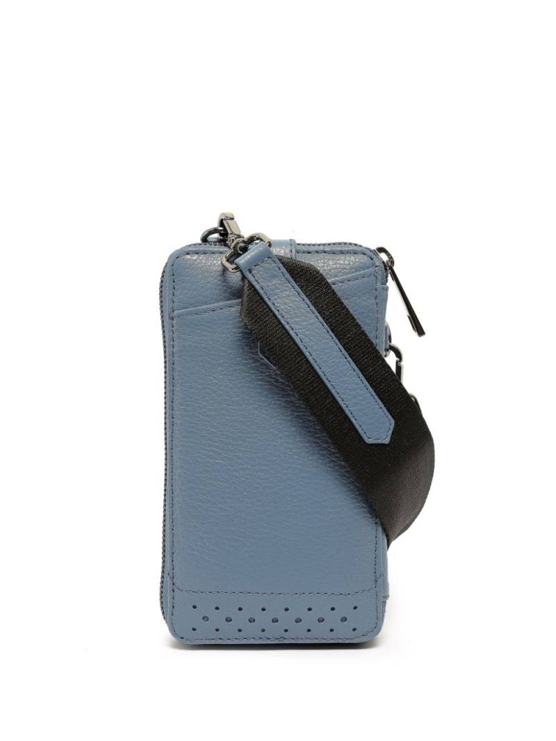 Sarah Chofakian David leather wallet - Blue von Sarah Chofakian