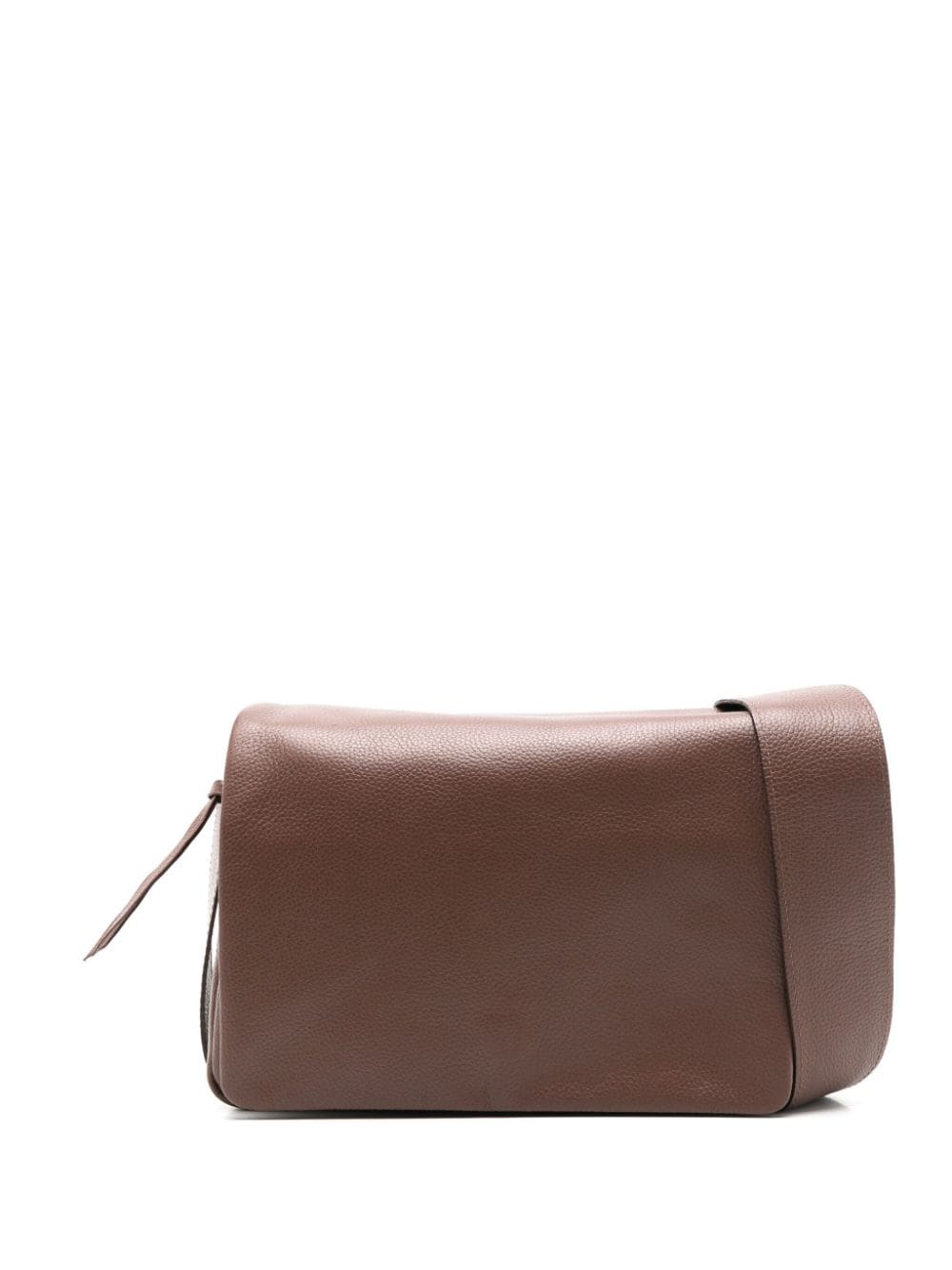 Sarah Chofakian Debby leather crossbody bag - Brown von Sarah Chofakian