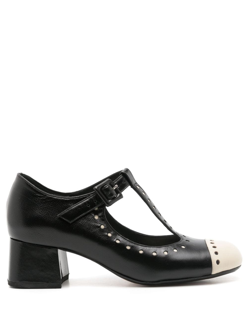 Sarah Chofakian Gabrielle 40mm Mary Jane pumps - Black von Sarah Chofakian