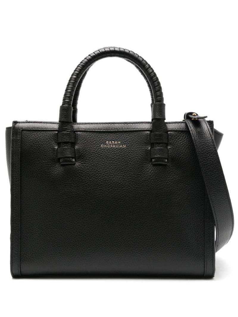 Sarah Chofakian Janet leather tote bag - Black von Sarah Chofakian