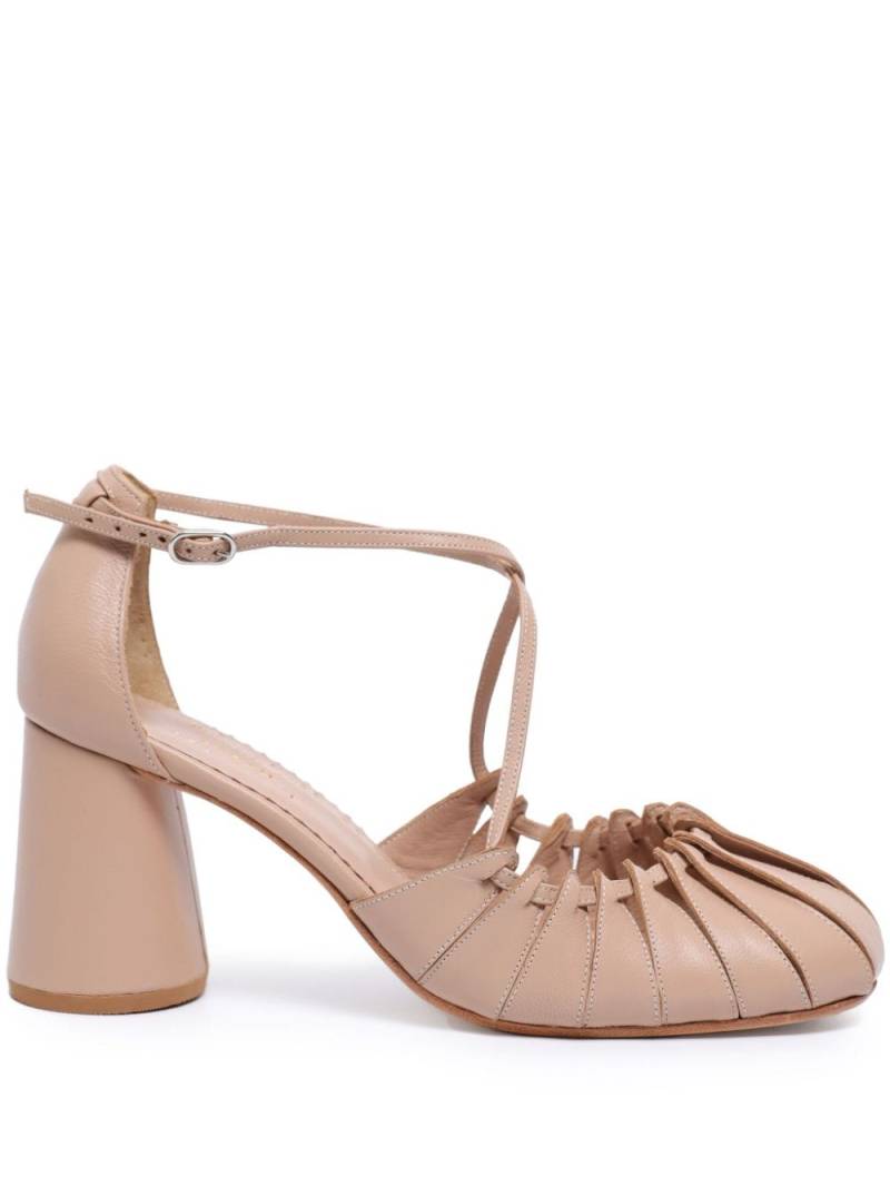 Sarah Chofakian Lee 60mm leather pumps - Pink von Sarah Chofakian