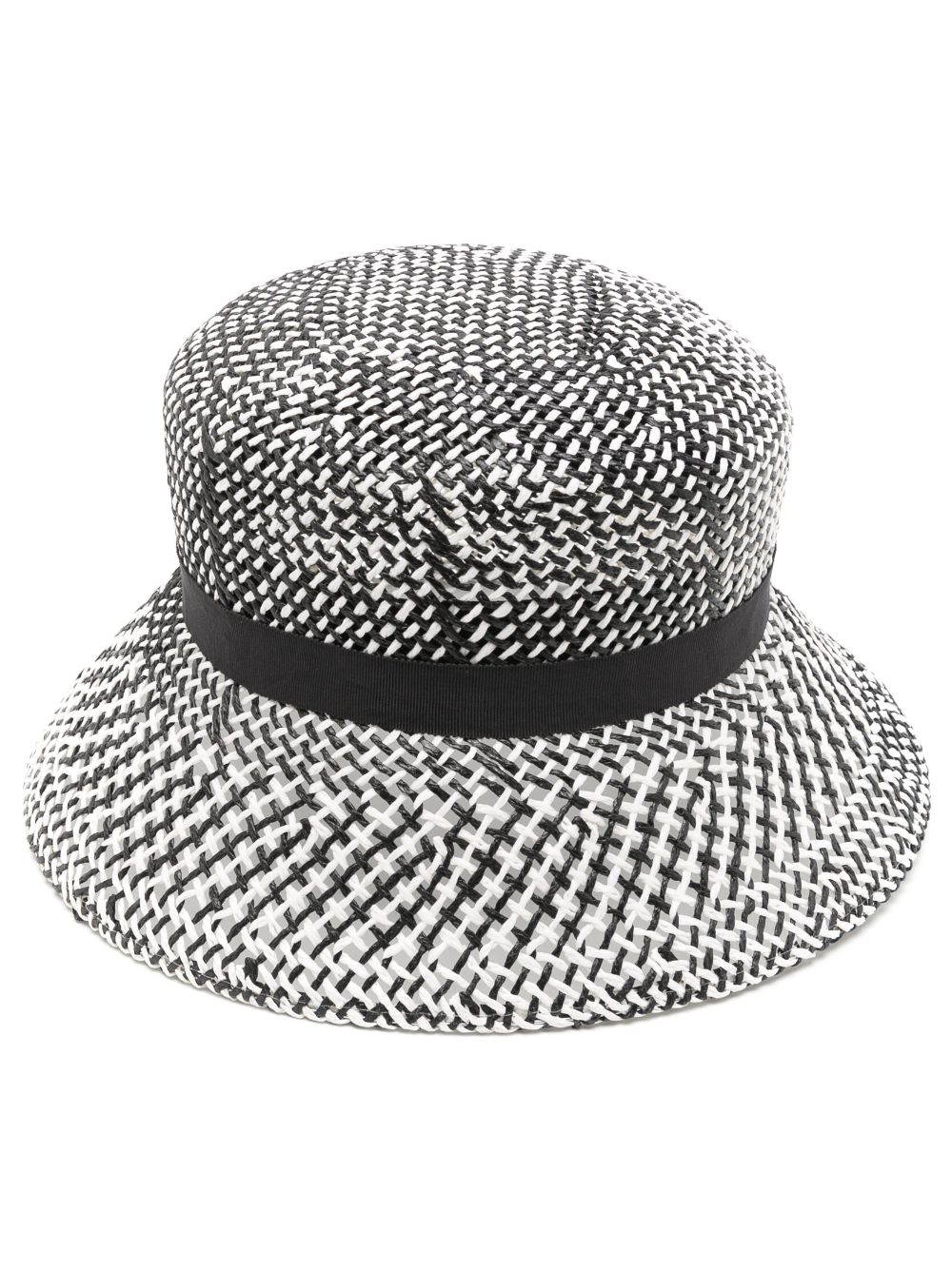 Sarah Chofakian Leonie bucket hat - White von Sarah Chofakian