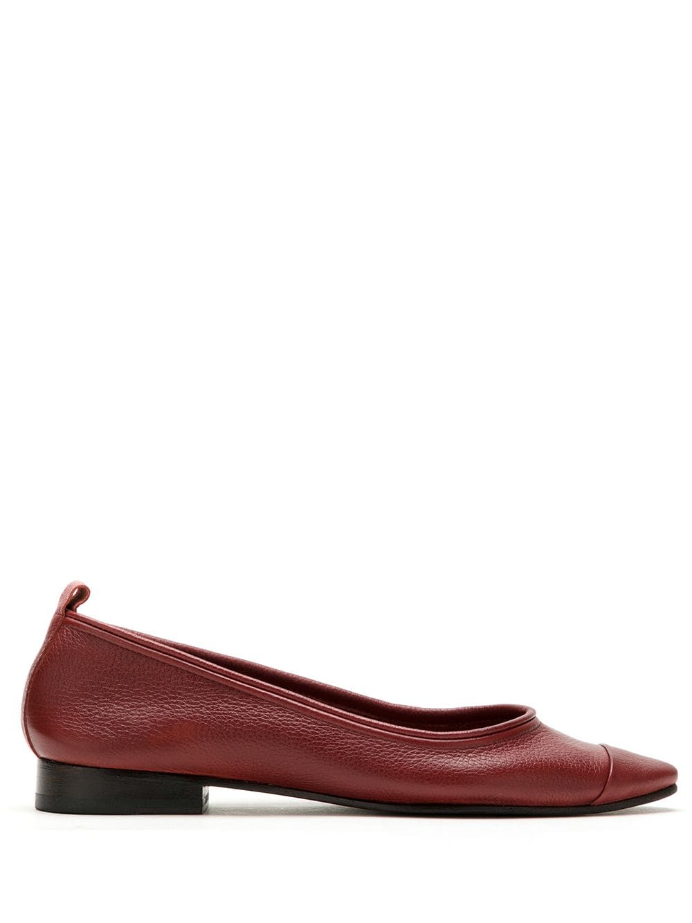 Sarah Chofakian Nuage almond-toe flats - Red von Sarah Chofakian