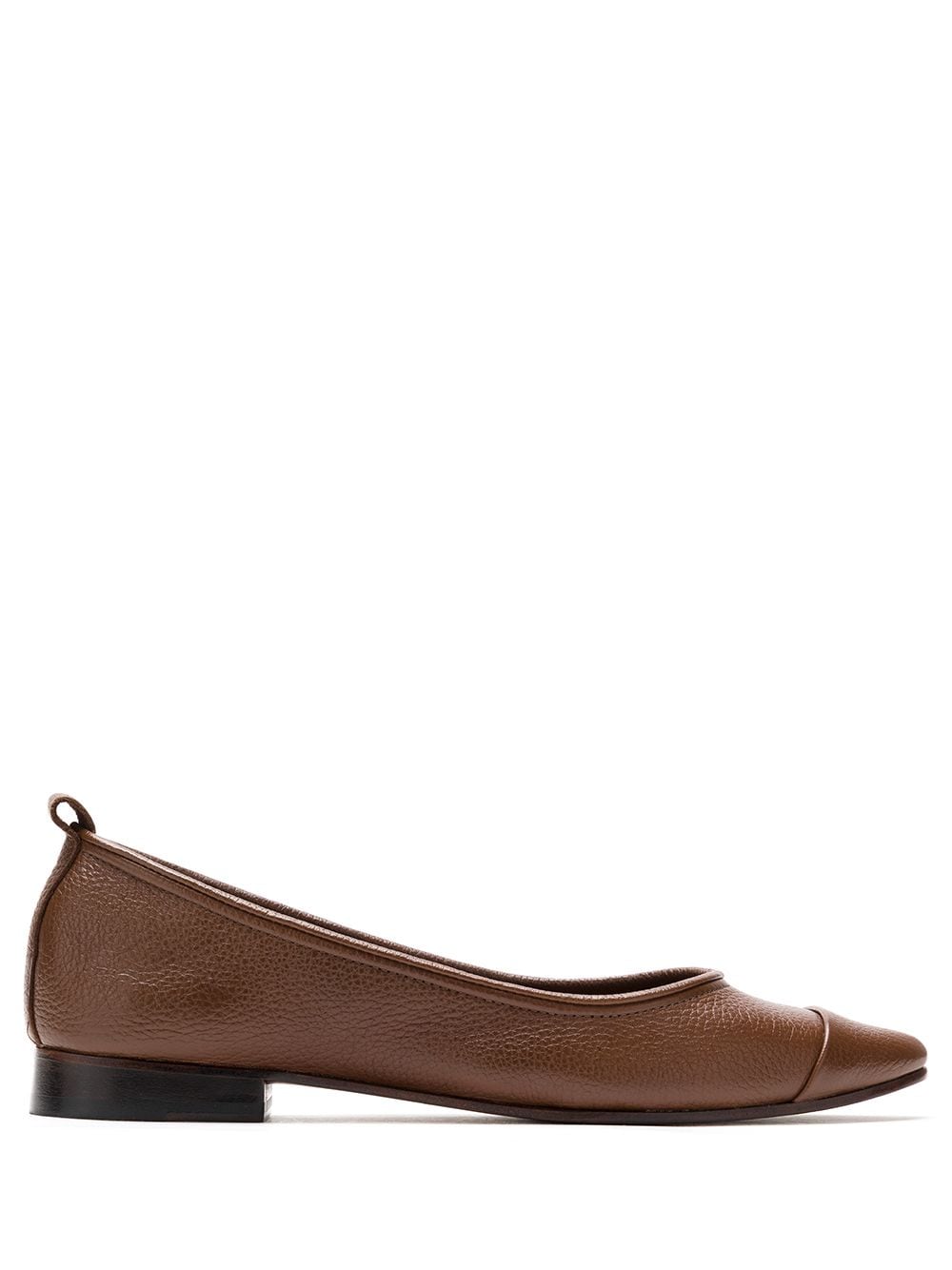 Sarah Chofakian Nuage leather ballerinas - Brown von Sarah Chofakian