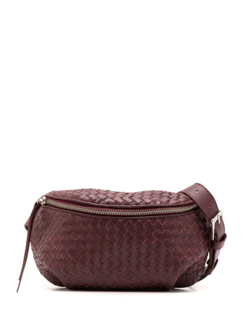 Sarah Chofakian Orsay interwoven leather belt bag - Red von Sarah Chofakian