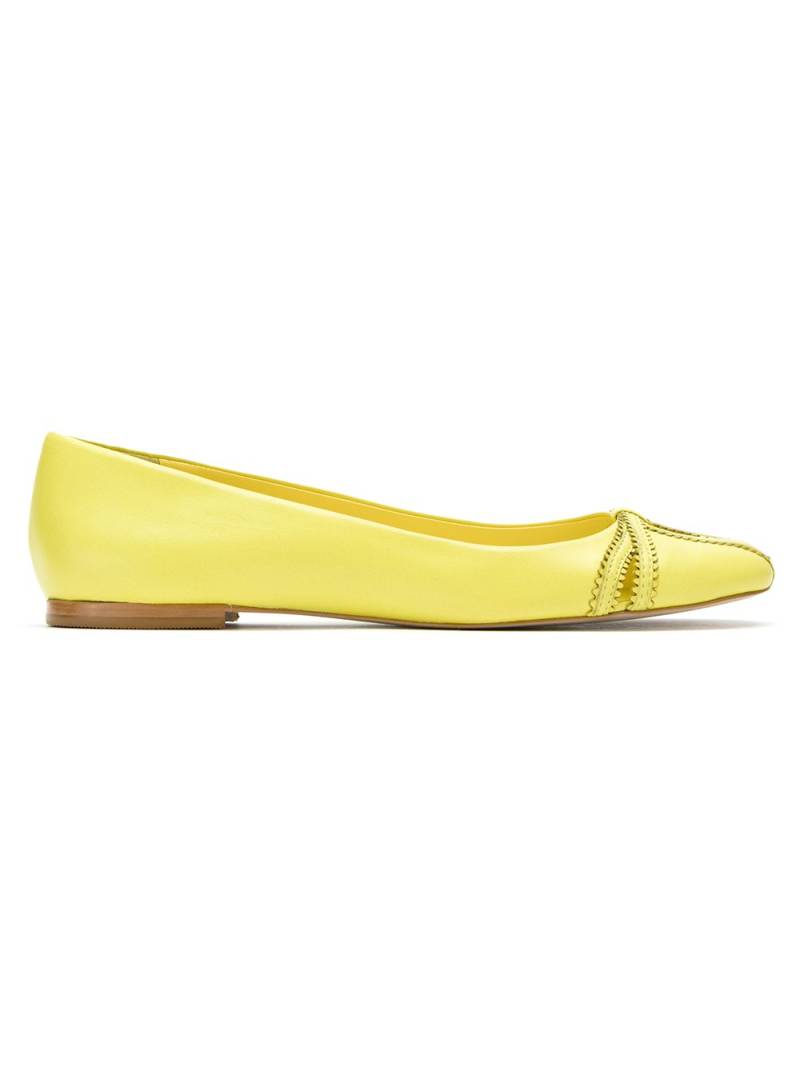 Sarah Chofakian Pati leather ballerinas - Yellow von Sarah Chofakian