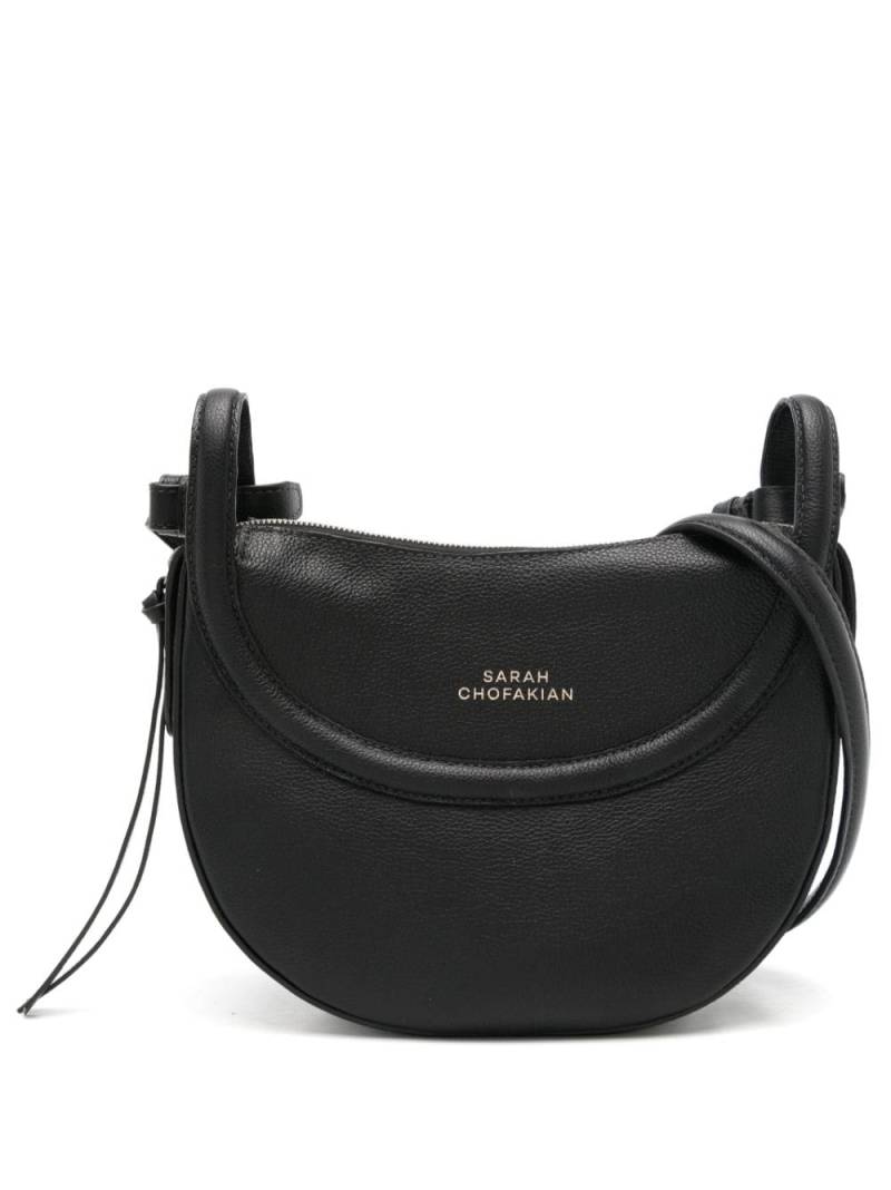 Sarah Chofakian Pollie leather crossbody bag - Black von Sarah Chofakian