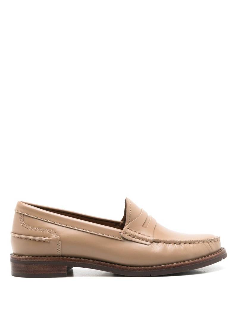 Sarah Chofakian Rive Gauche penny loafers - Neutrals von Sarah Chofakian