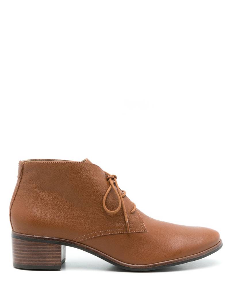 Sarah Chofakian Rizzo leather boots - Brown von Sarah Chofakian