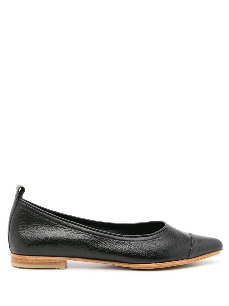 Sarah Chofakian Sapatilha pointed ballerina shoes - Black von Sarah Chofakian