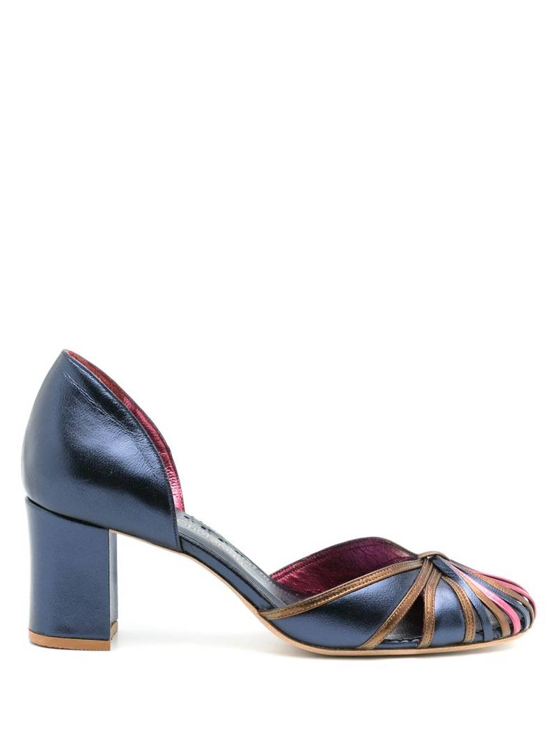 Sarah Chofakian Sarah metallic pumps - Blue von Sarah Chofakian