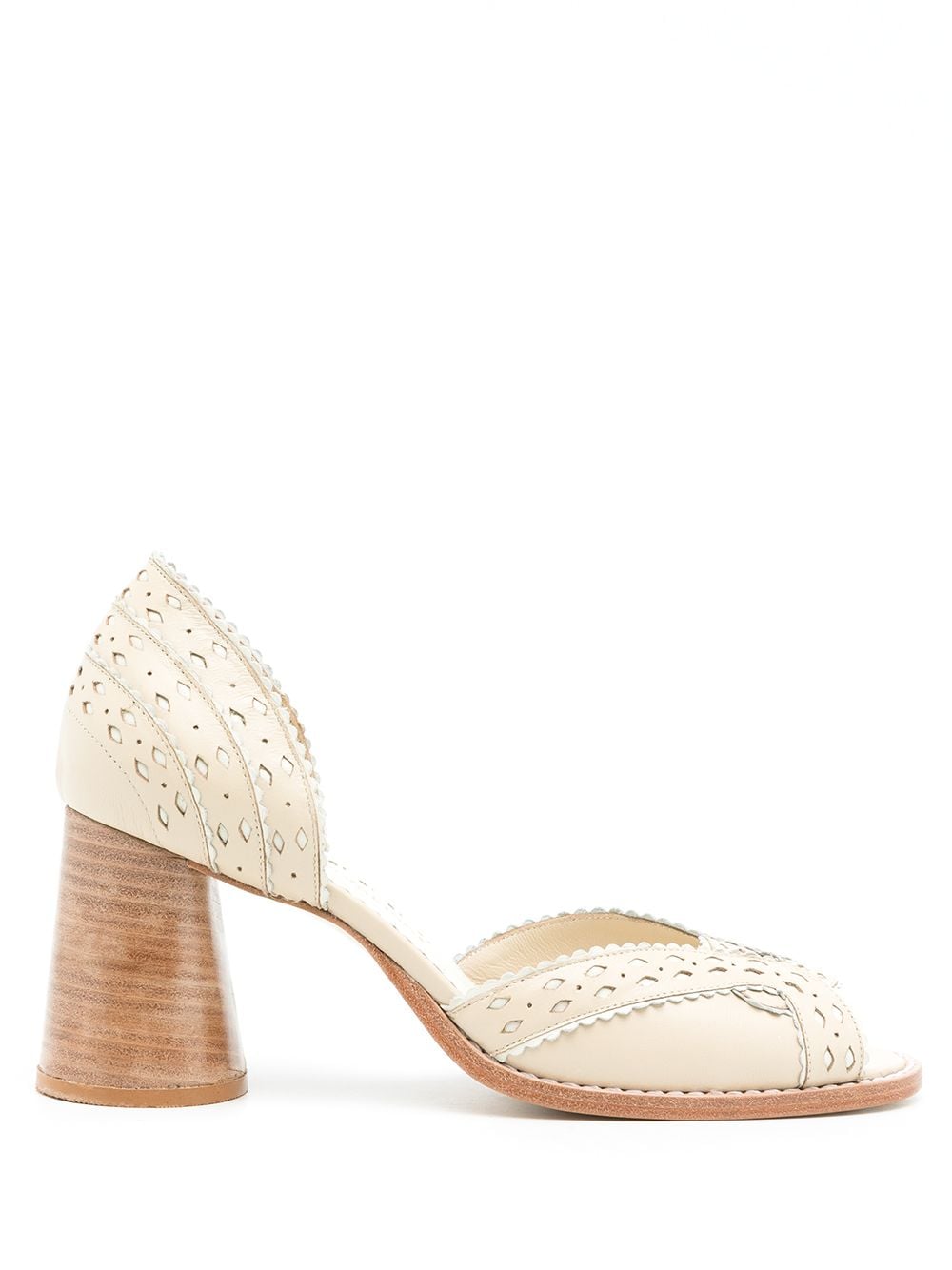 Sarah Chofakian Secret Garden pumps - Neutrals von Sarah Chofakian