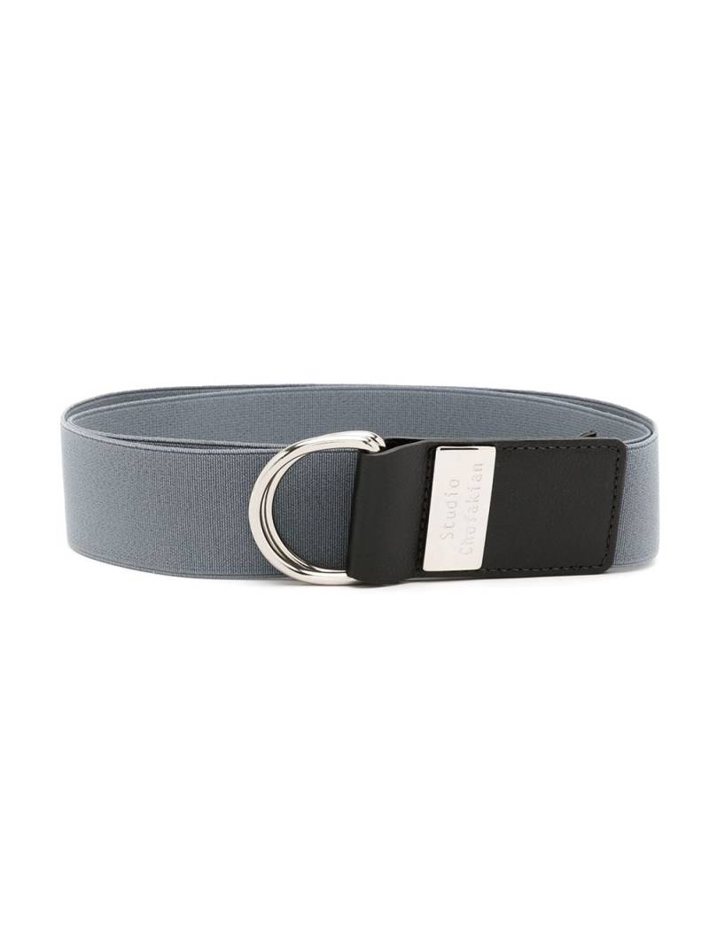 Sarah Chofakian Studio 97 two-tone belt - Grey von Sarah Chofakian