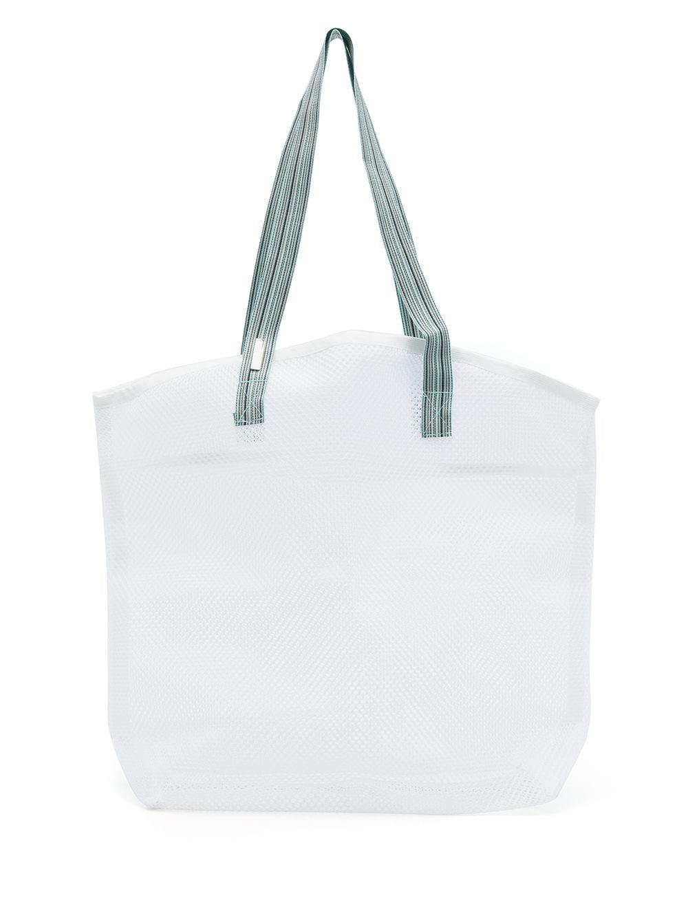 Sarah Chofakian Tela mesh tote bag - White von Sarah Chofakian