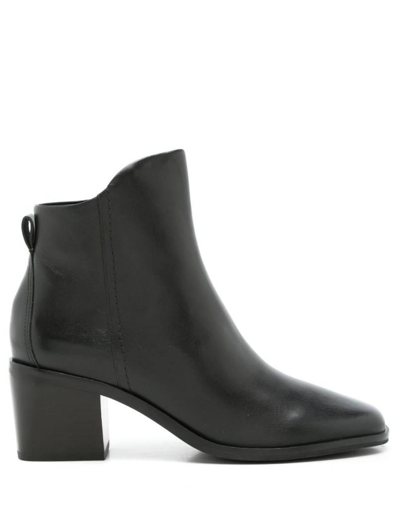 Sarah Chofakian Tilly 40mm square-toe boots - Black von Sarah Chofakian